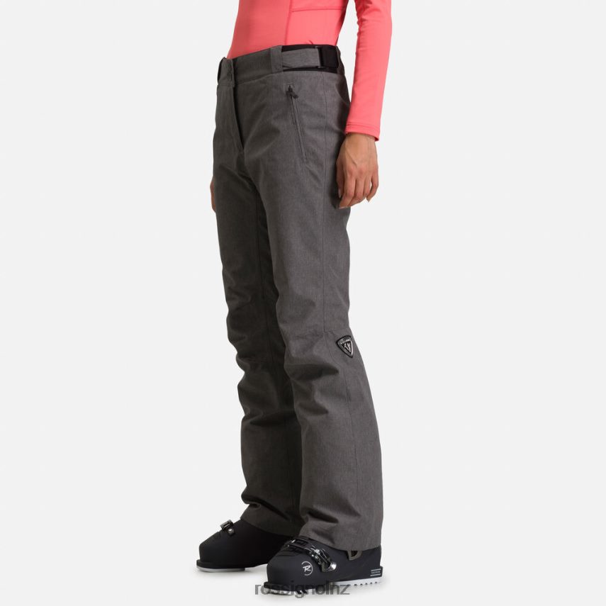 NZ Rossignol Women Heather Ski Pants Heather Grey F222Z21102 Bottoms
