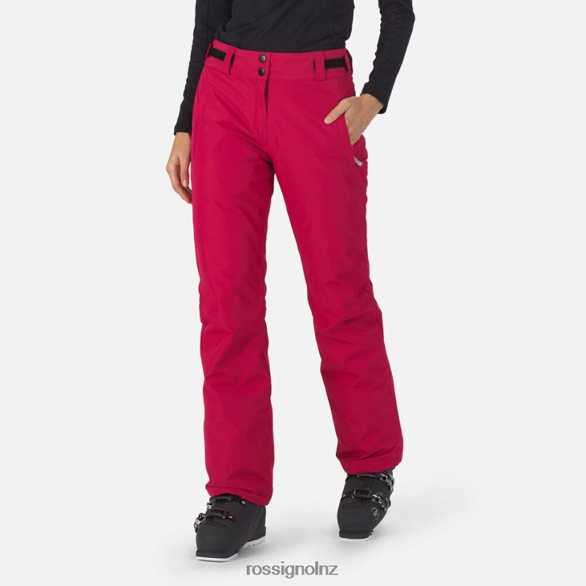 NZ Rossignol Women Rapide Ski Pants Cherry F222Z2978 Bottoms
