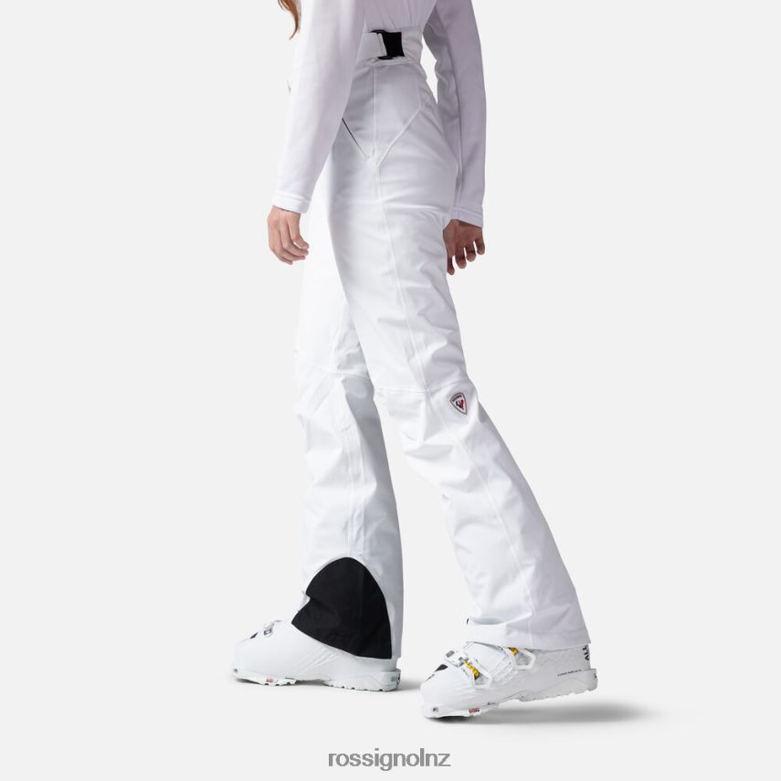 NZ Rossignol Women React Ski Pants White F222Z21127 Bottoms