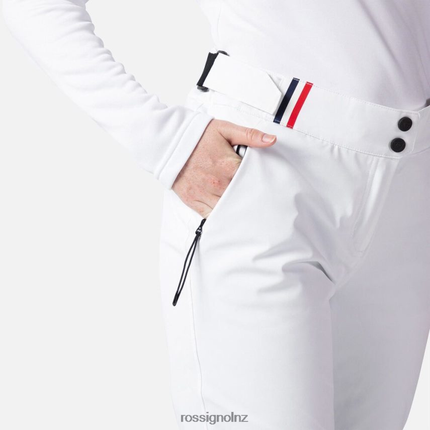 NZ Rossignol Women React Ski Pants White F222Z21127 Bottoms