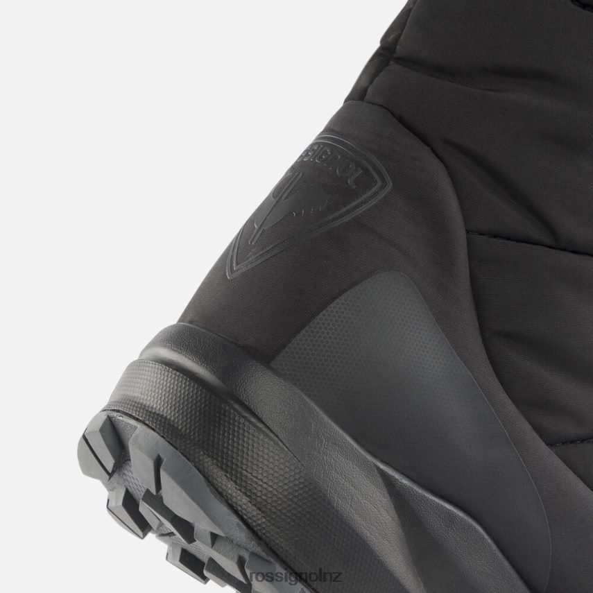 NZ Rossignol Women Podium Knee High Shoes Black F222Z2869 Footwear