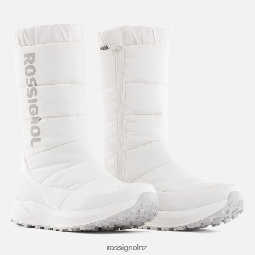 NZ Rossignol Women Podium Knee High Shoes White F222Z2839 Footwear
