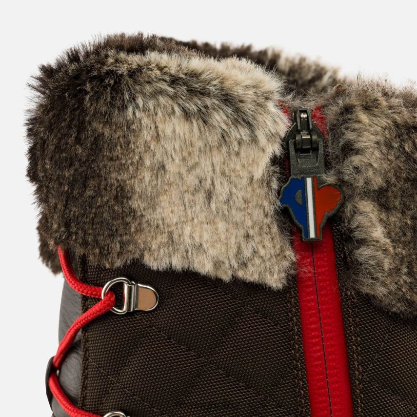 NZ Rossignol Women 1907 Megeve Boots Brown F222Z2773 Footwear