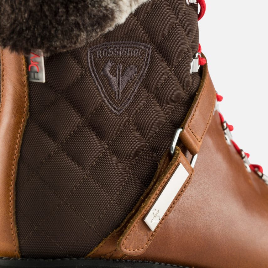 NZ Rossignol Women 1907 Megeve Boots Camel F222Z2770 Footwear