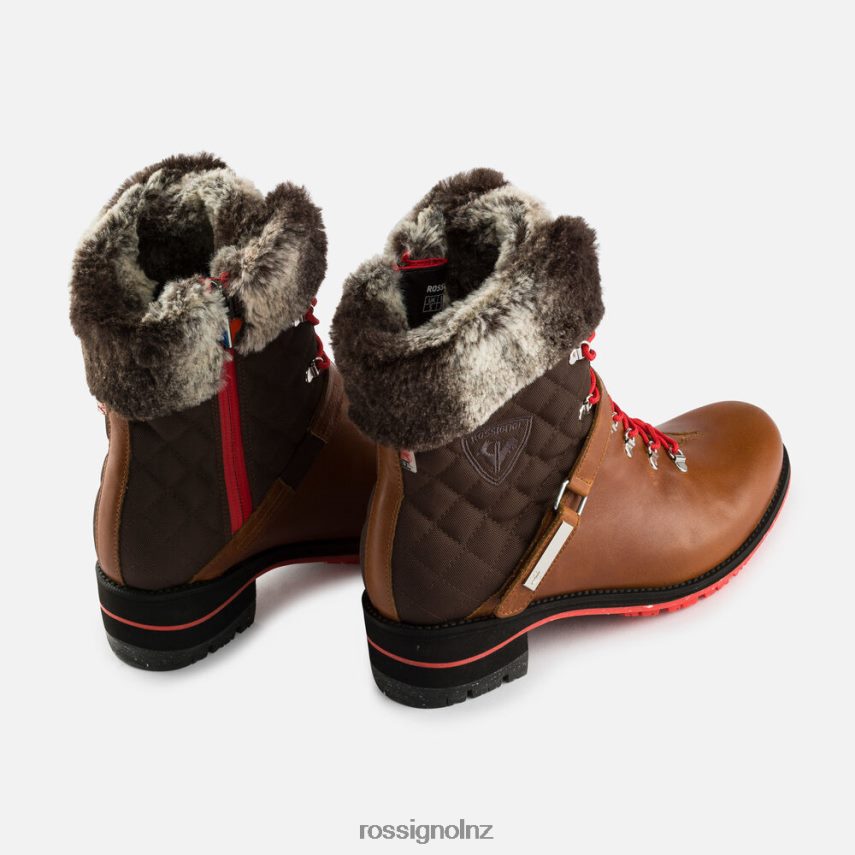 NZ Rossignol Women 1907 Megeve Boots Camel F222Z2770 Footwear
