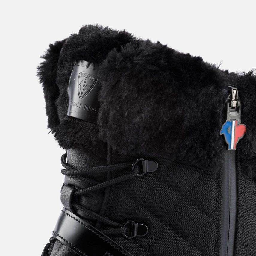 NZ Rossignol Women 1907 Megeve Edition Boots Black F222Z2741 Footwear