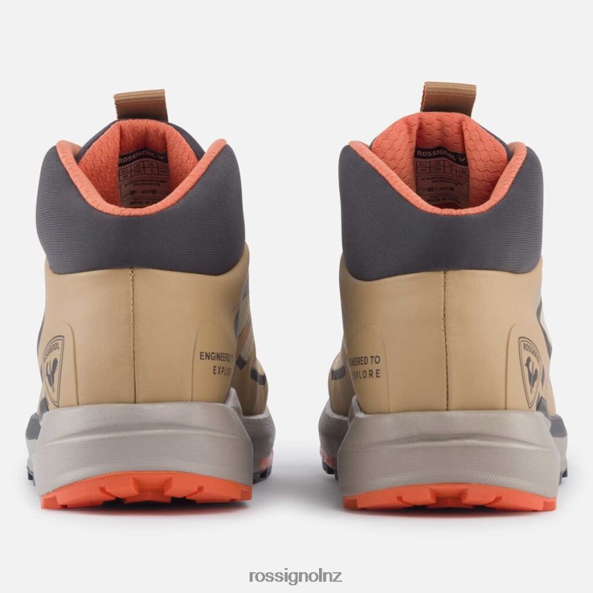NZ Rossignol Women Camel Waterproof Hiking Shoes Camel F222Z2866 Footwear