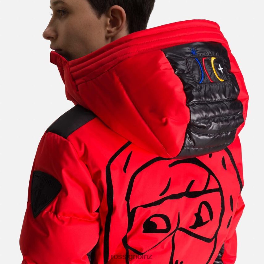 NZ Rossignol Women Jcc Stellar Down Jacket Red F222Z2795 Tops