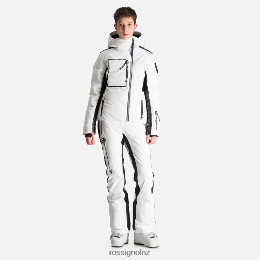 NZ Rossignol Women Jcc Stellar Down Jacket White F222Z2794 Tops