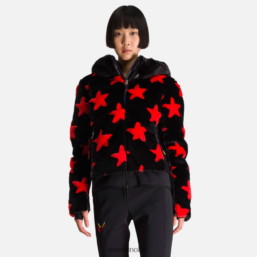 NZ Rossignol Women Jcc Teddy Down Jacket Black F222Z2784 Tops