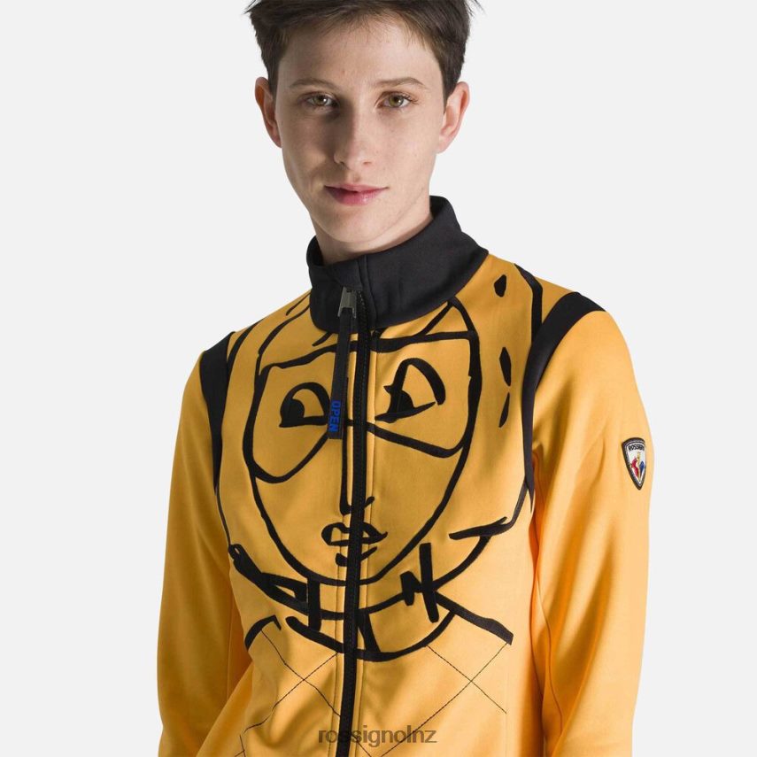 NZ Rossignol Women Jcc Climi Jacket Yellow F222Z21001 Tops