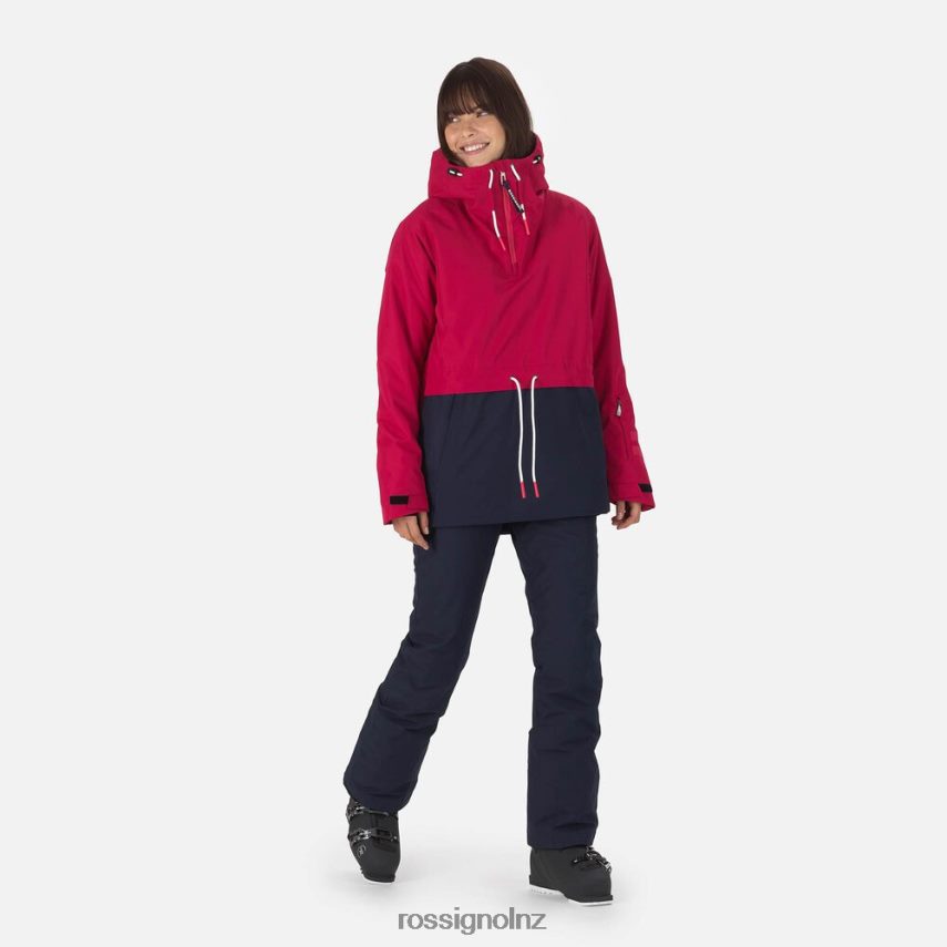 NZ Rossignol Women Skpr Anorak Cherry F222Z21100 Tops