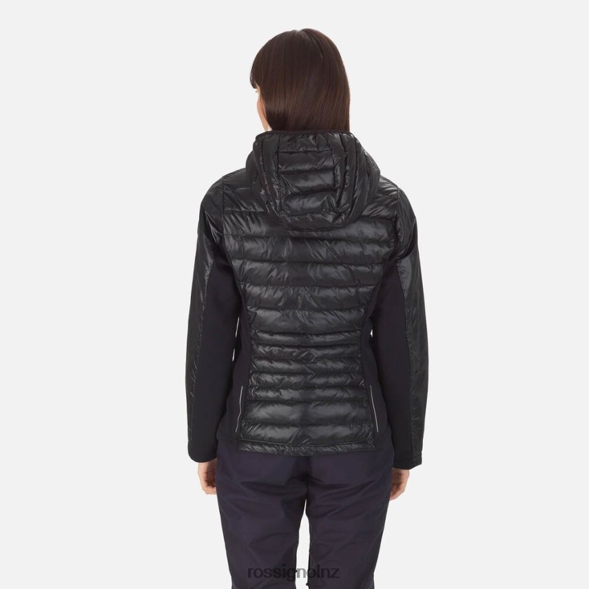 NZ Rossignol Women Skpr Hybrid Light Jacket Black F222Z2800 Tops