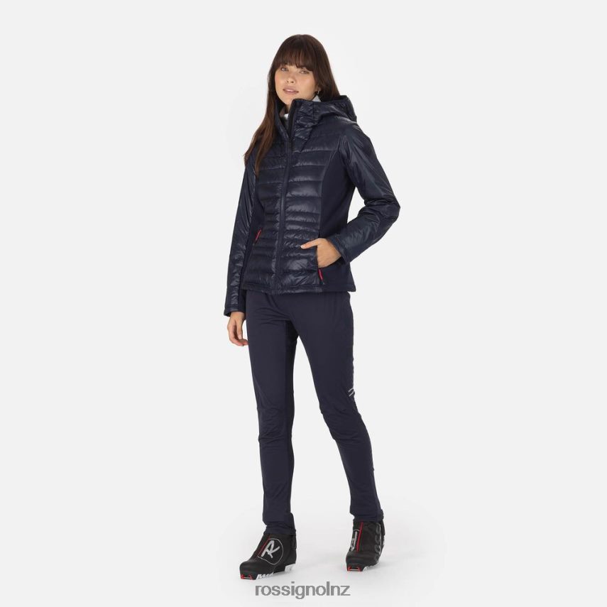 NZ Rossignol Women Skpr Hybrid Light Jacket Eclipse F222Z2857 Tops