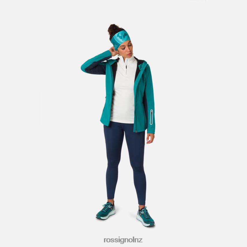 NZ Rossignol Women Softshell Jacket Darkemerald F222Z21120 Tops