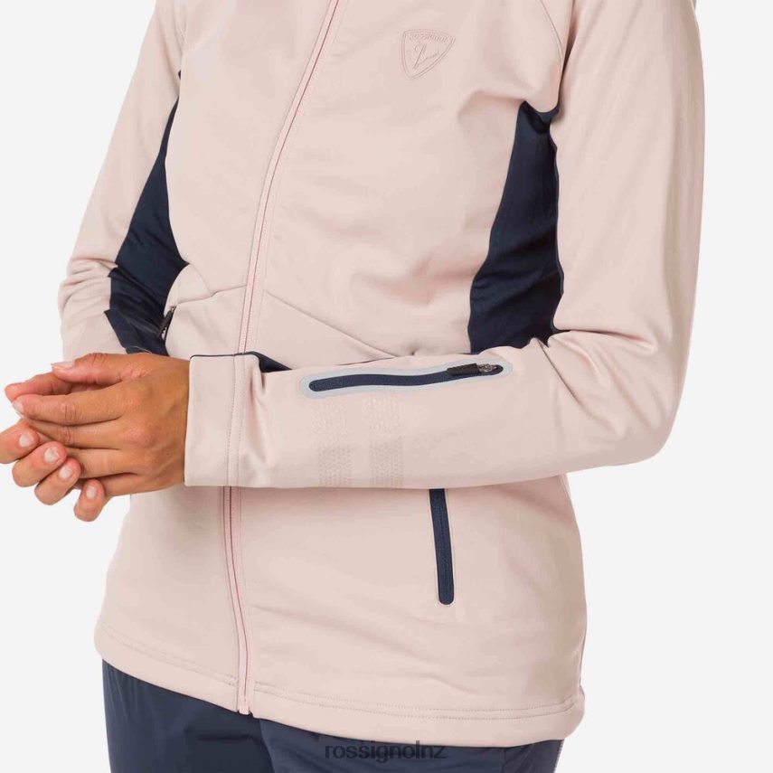 NZ Rossignol Women Softshell Jacket Powderpink F222Z2905 Tops