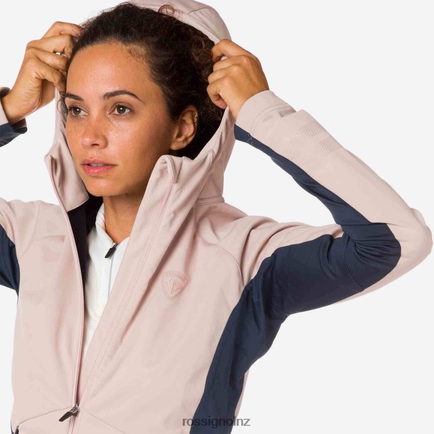 NZ Rossignol Women Softshell Jacket Powderpink F222Z2905 Tops