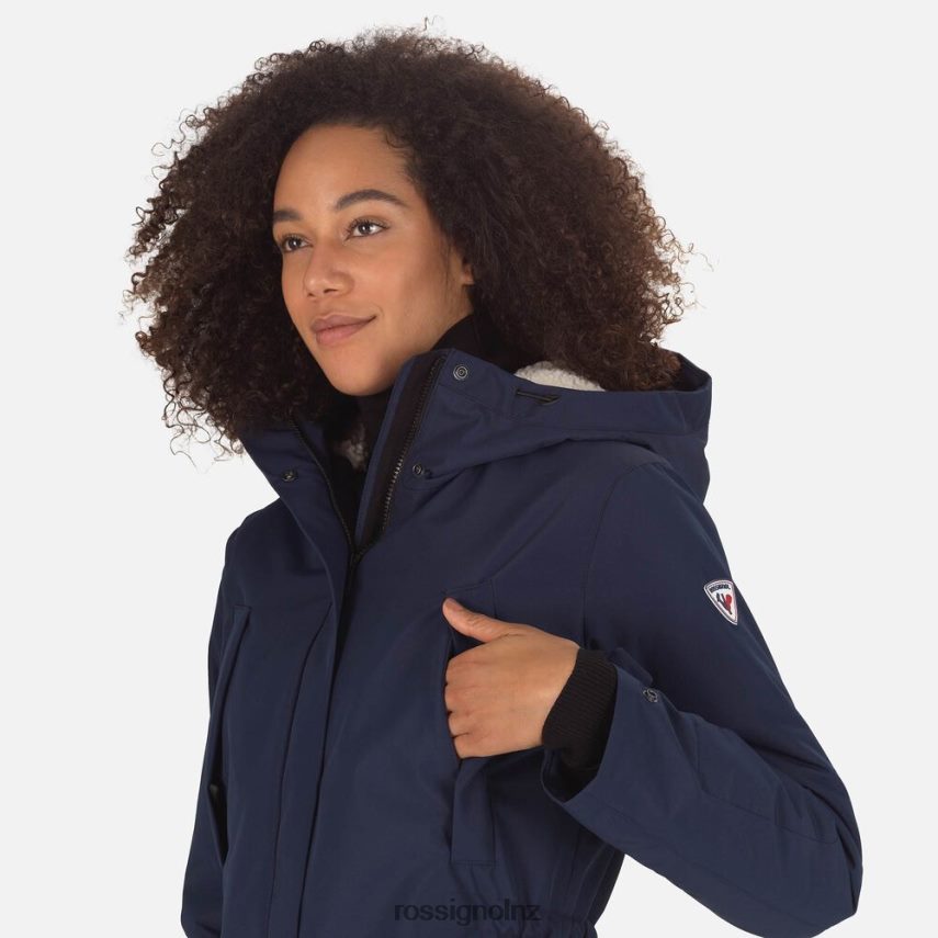 NZ Rossignol Women Parka Darknavy F222Z2854 Tops