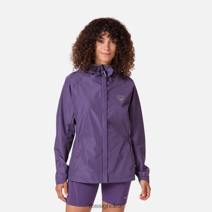 NZ Rossignol Women Active Rain Jacket Softgrape F222Z2704 Tops