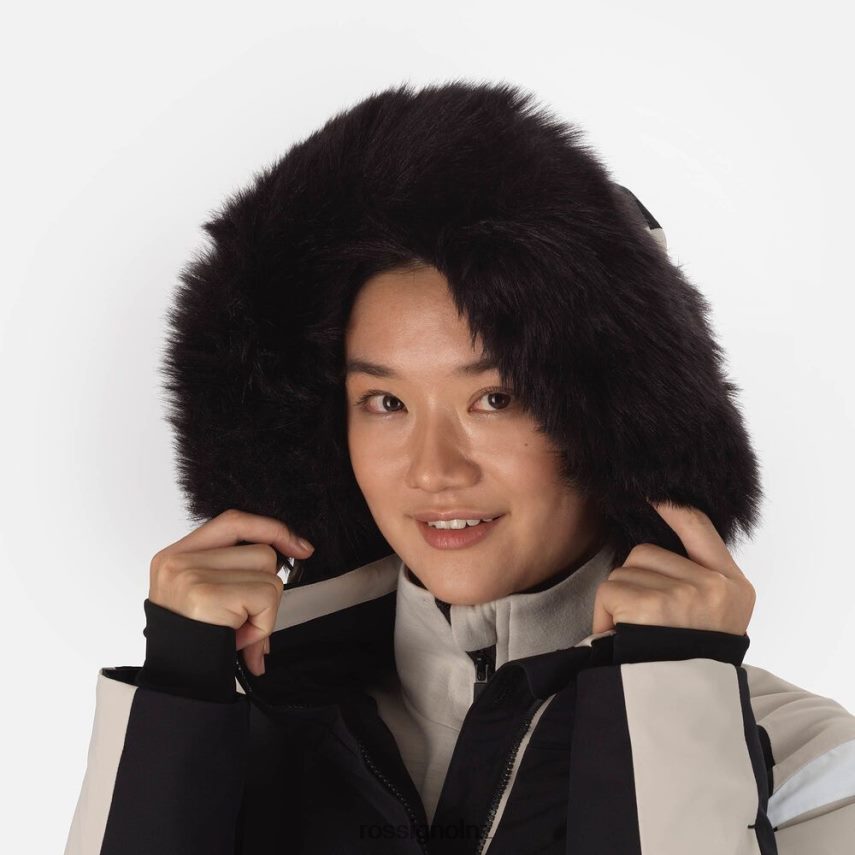 NZ Rossignol Women Aerial Ski Jacket Black F222Z21065 Tops