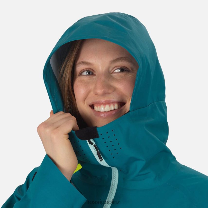 NZ Rossignol Women Atelier S Ski Jacket Darkemerald F222Z21117 Tops