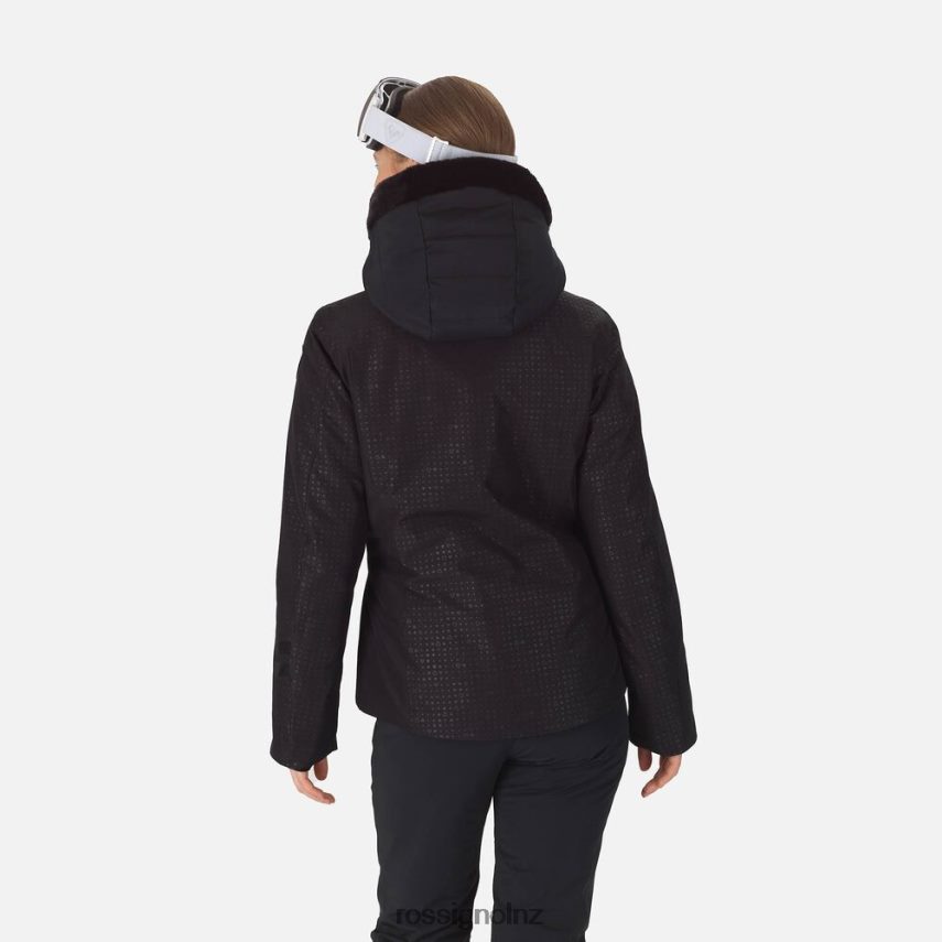NZ Rossignol Women Controle Ski Jacket Black F222Z2930 Tops