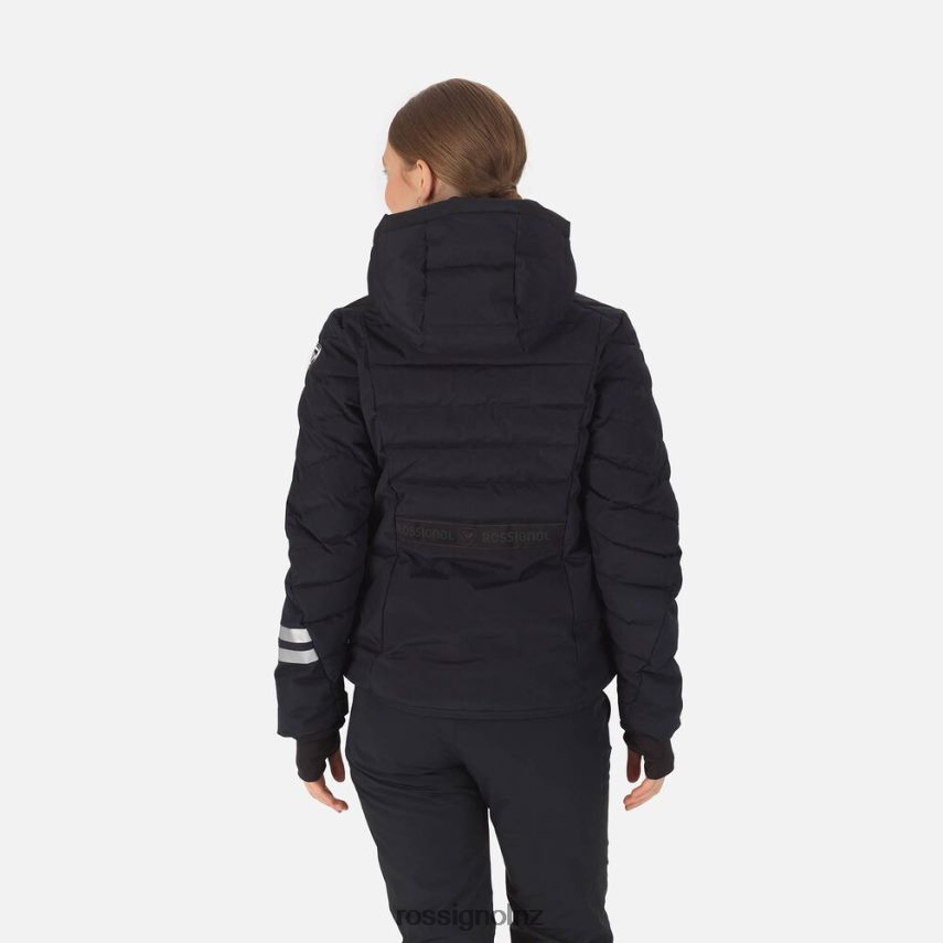 NZ Rossignol Women Courbe Ski Jacket Black F222Z21121 Tops