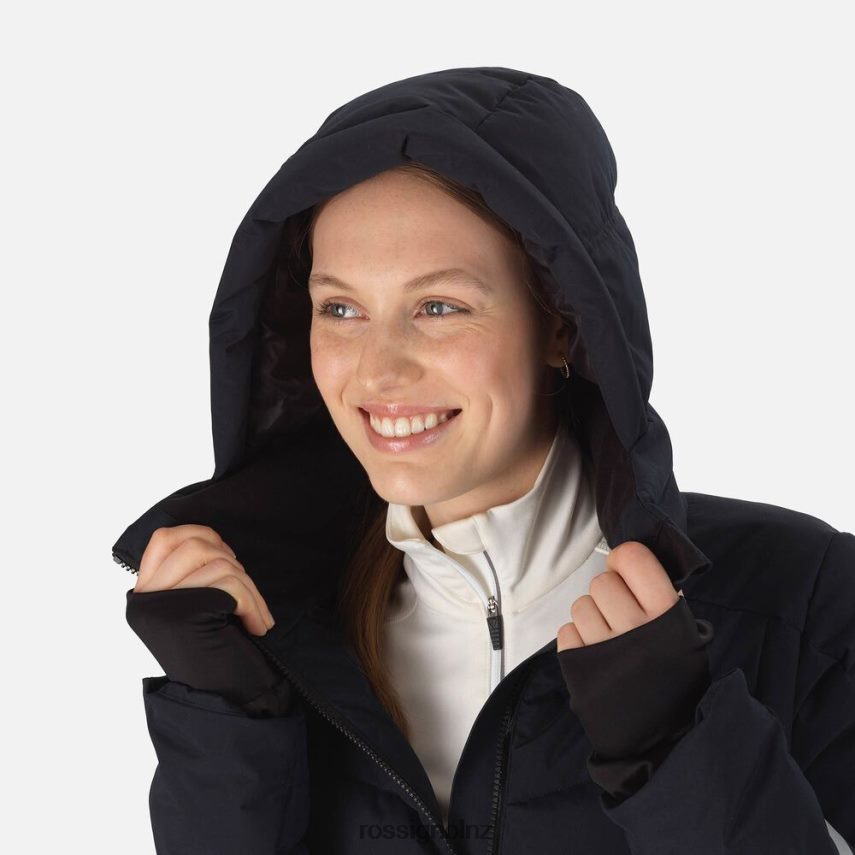 NZ Rossignol Women Courbe Ski Jacket Black F222Z21121 Tops