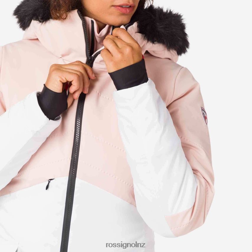 NZ Rossignol Women Merino Terrain Ski Jacket Powderpink F222Z21018 Tops