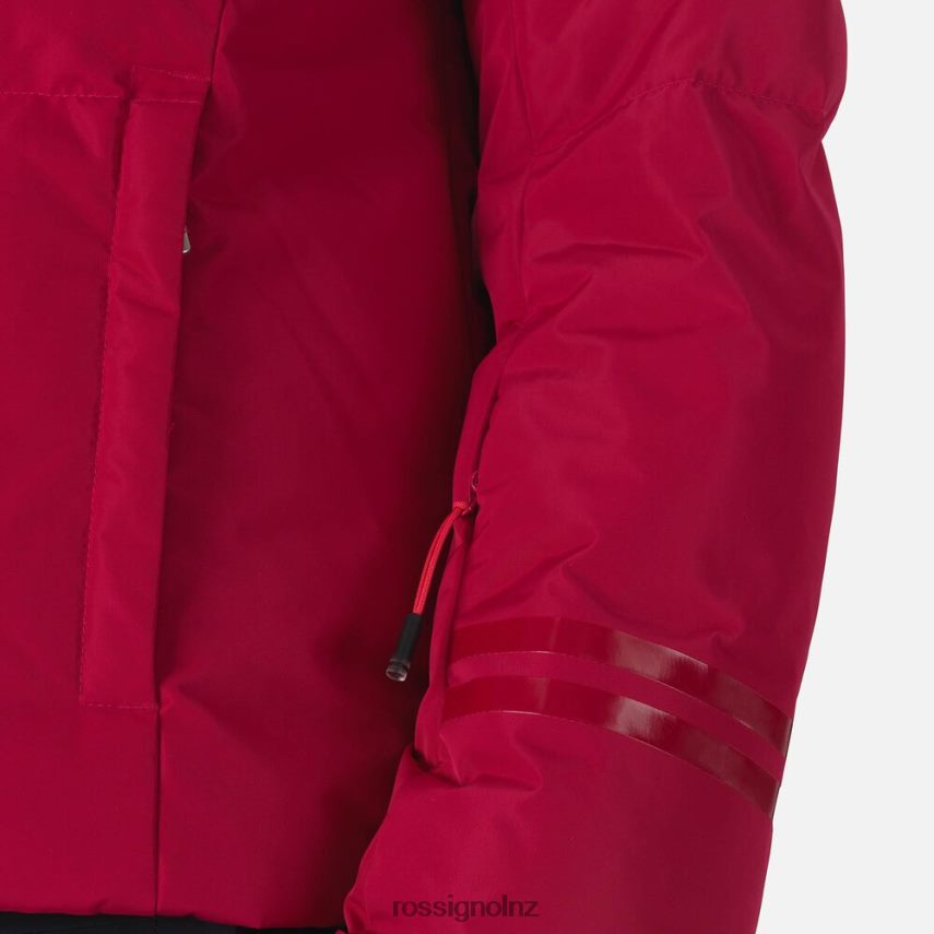NZ Rossignol Women Rapide Pearly Ski Jacket Cherry F222Z21011 Tops