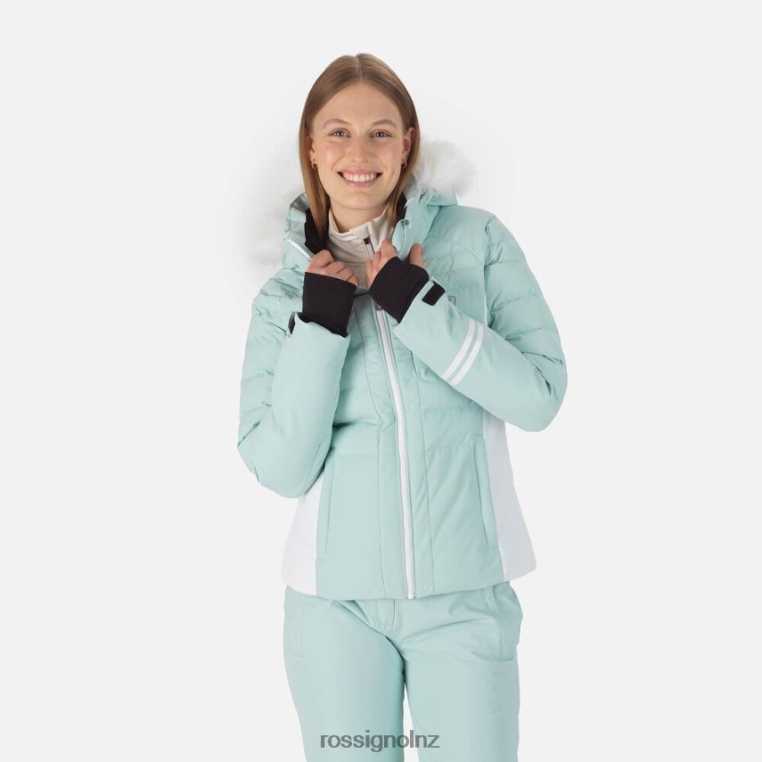 NZ Rossignol Women Rapide Ski Jacket Aqua F222Z2777 Tops