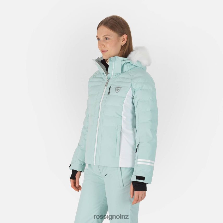 NZ Rossignol Women Rapide Ski Jacket Aqua F222Z2777 Tops