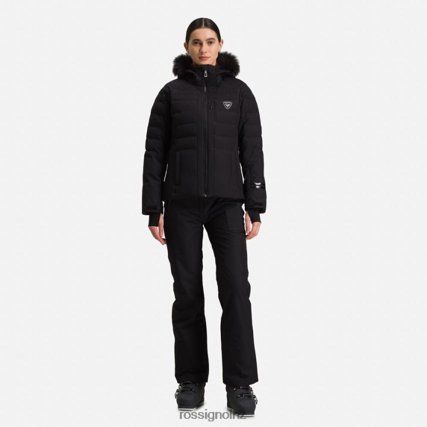 NZ Rossignol Women Rapide Ski Jacket Black F222Z2821 Tops