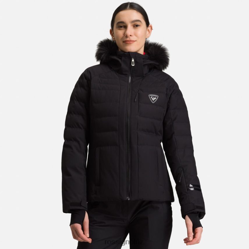 NZ Rossignol Women Rapide Ski Jacket Black F222Z2821 Tops