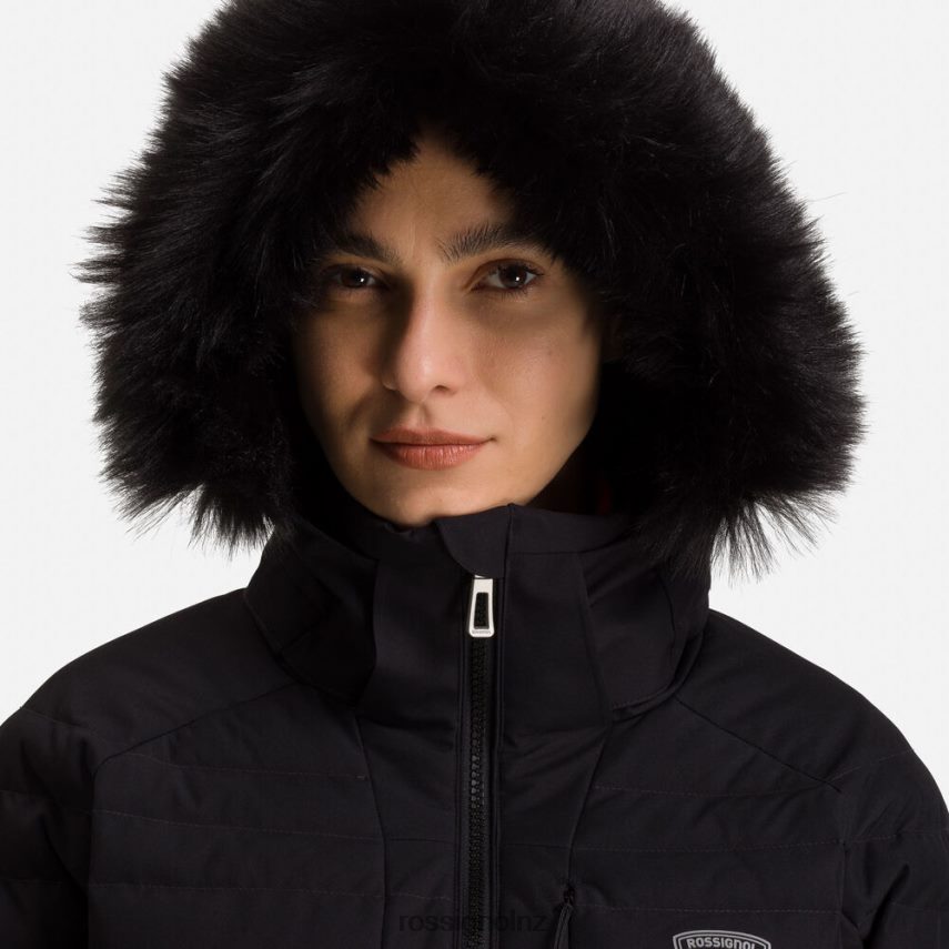 NZ Rossignol Women Rapide Ski Jacket Black F222Z2821 Tops