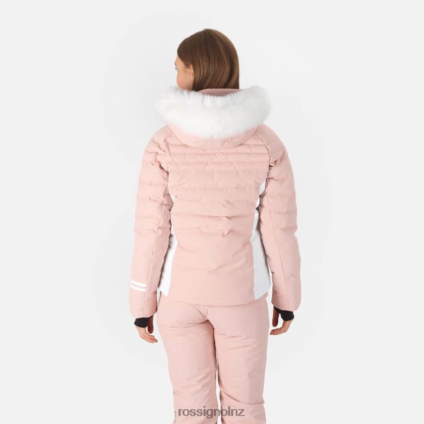 NZ Rossignol Women Rapide Ski Jacket Powderpink F222Z21113 Tops