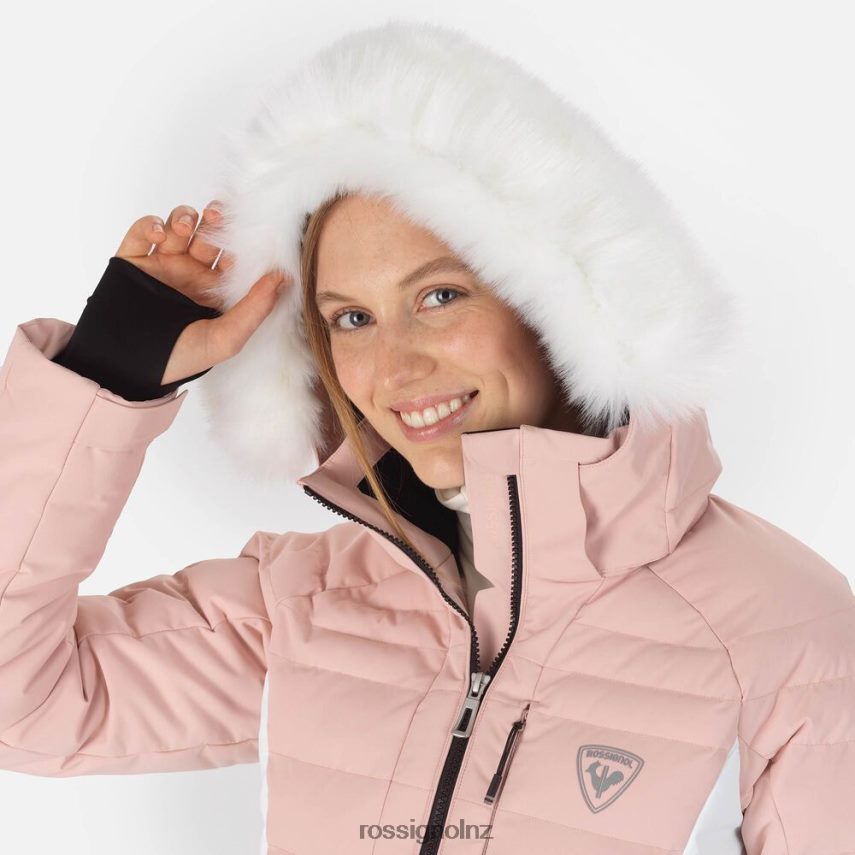NZ Rossignol Women Rapide Ski Jacket Powderpink F222Z21113 Tops