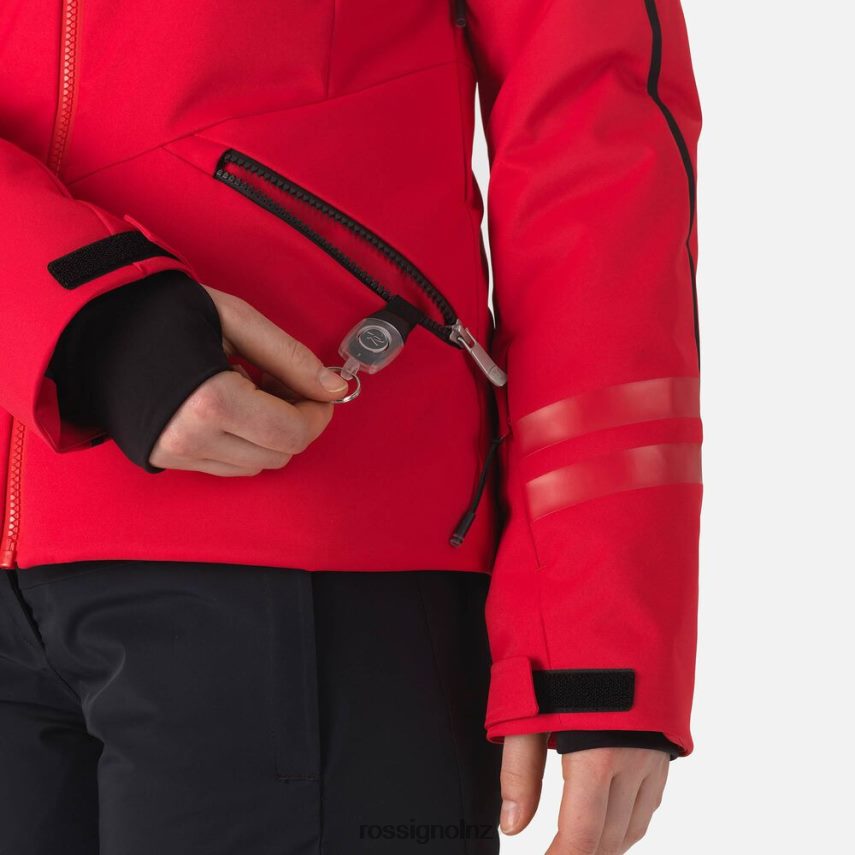 NZ Rossignol Women Ski Jacket Sportsred F222Z2798 Tops