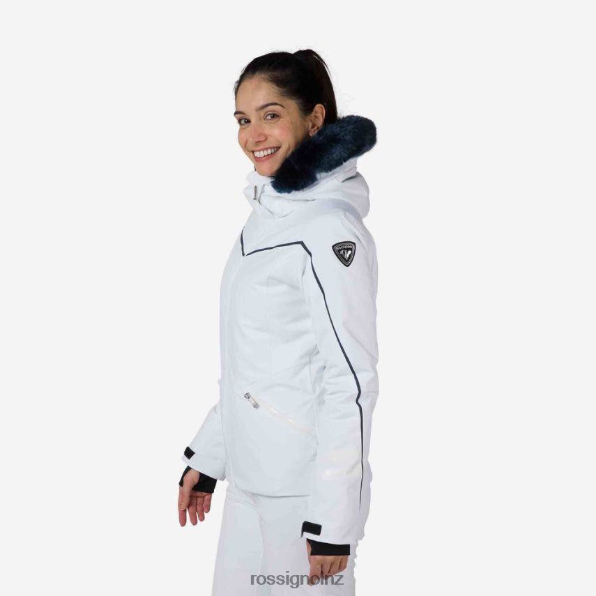 NZ Rossignol Women Ski Jacket White F222Z21012 Tops