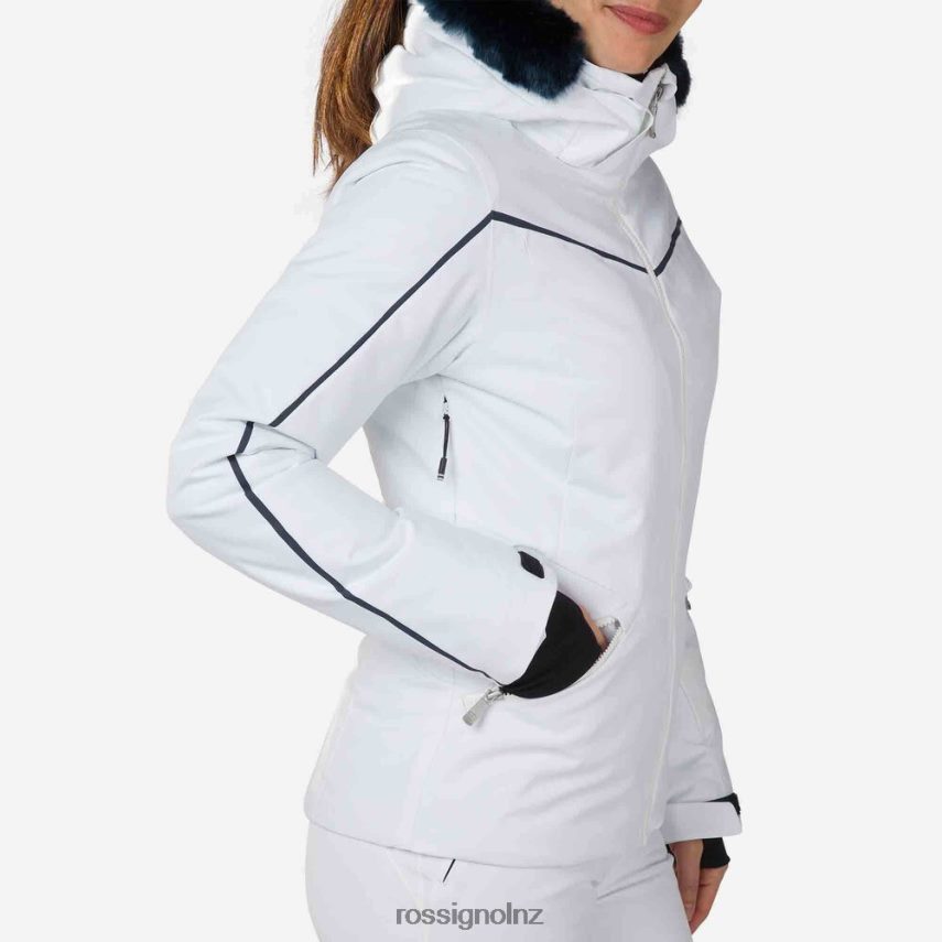 NZ Rossignol Women Ski Jacket White F222Z21012 Tops