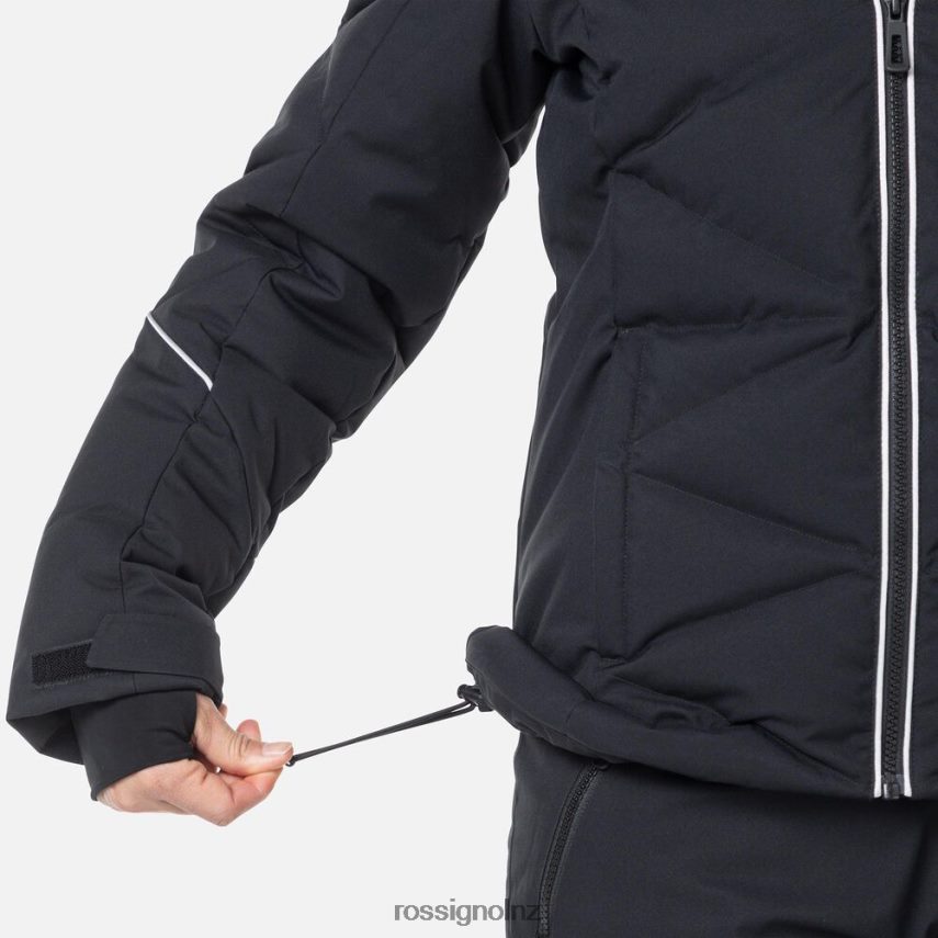 NZ Rossignol Women Staci Ski Jacket Black F222Z2759 Tops
