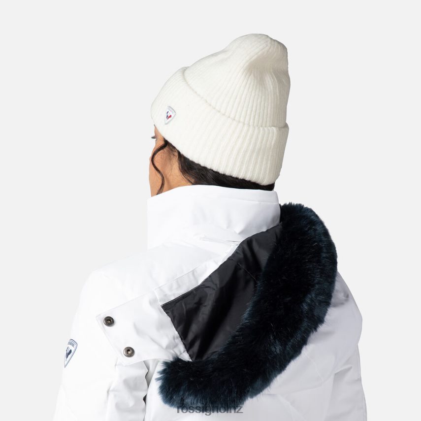 NZ Rossignol Women Staci Ski Jacket White F222Z21030 Tops