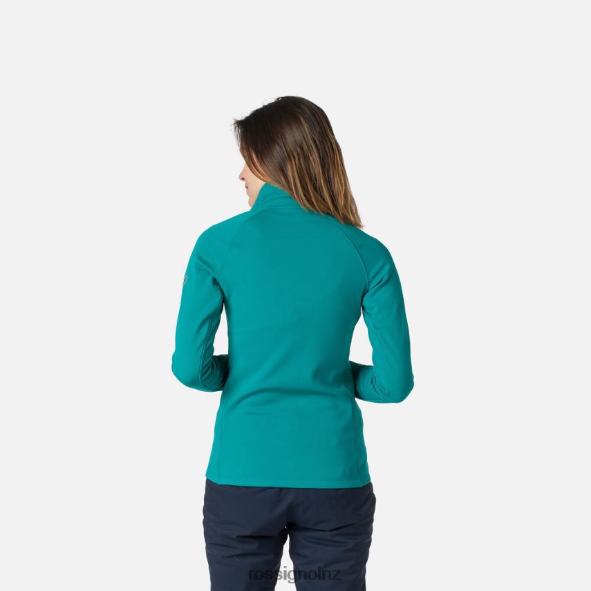 NZ Rossignol Women Classique Clim Layer Darkemerald F222Z2941 Tops