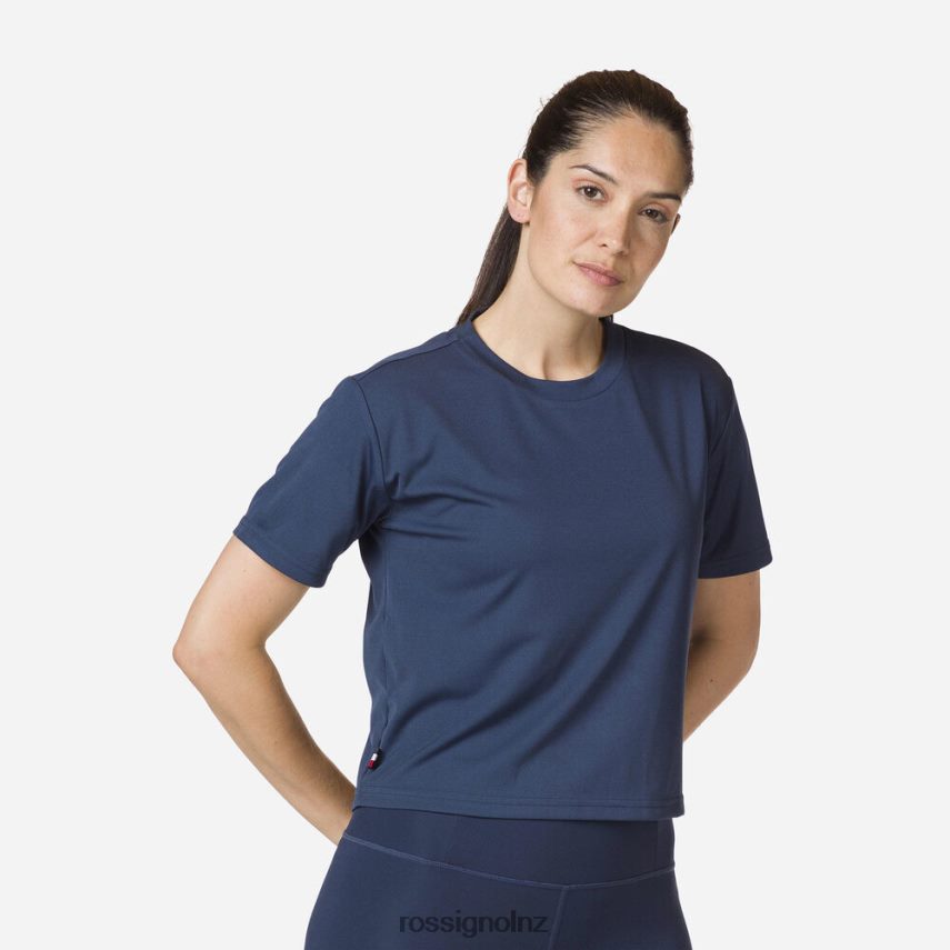 NZ Rossignol Women Active Tee Dark Navy F222Z2906 Tops