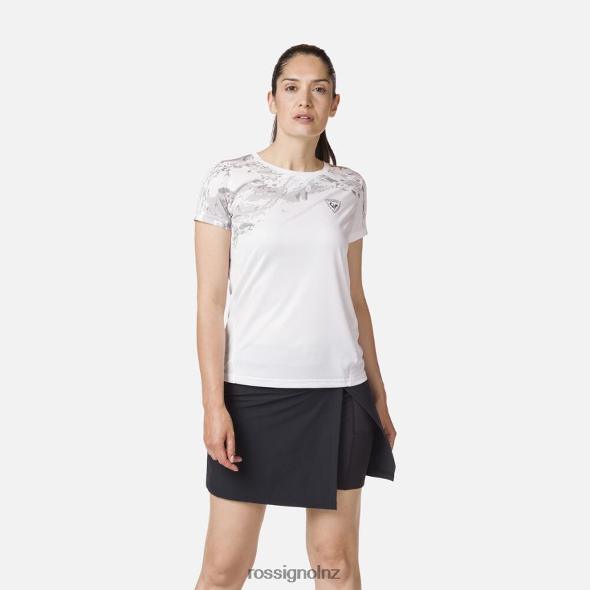 NZ Rossignol Women Lightweight Tee White F222Z2841 Tops