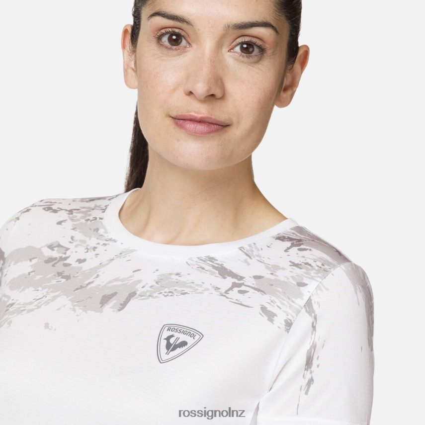 NZ Rossignol Women Lightweight Tee White F222Z2841 Tops