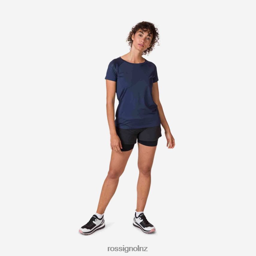 NZ Rossignol Women Tech Tee Darknavy F222Z2697 Tops