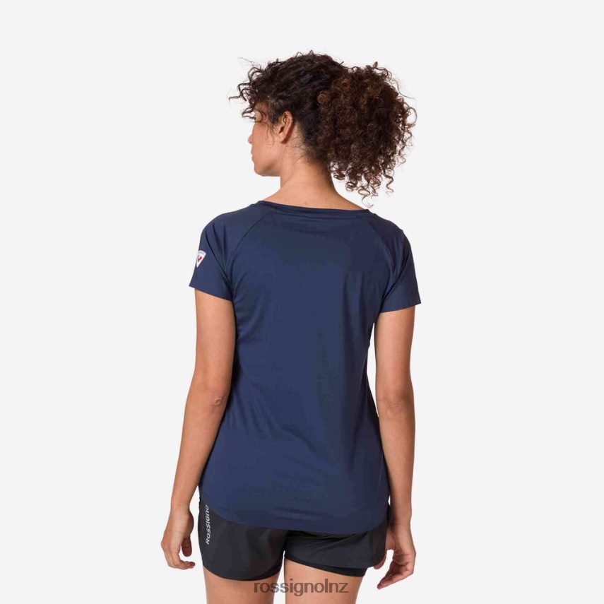 NZ Rossignol Women Tech Tee Darknavy F222Z2697 Tops
