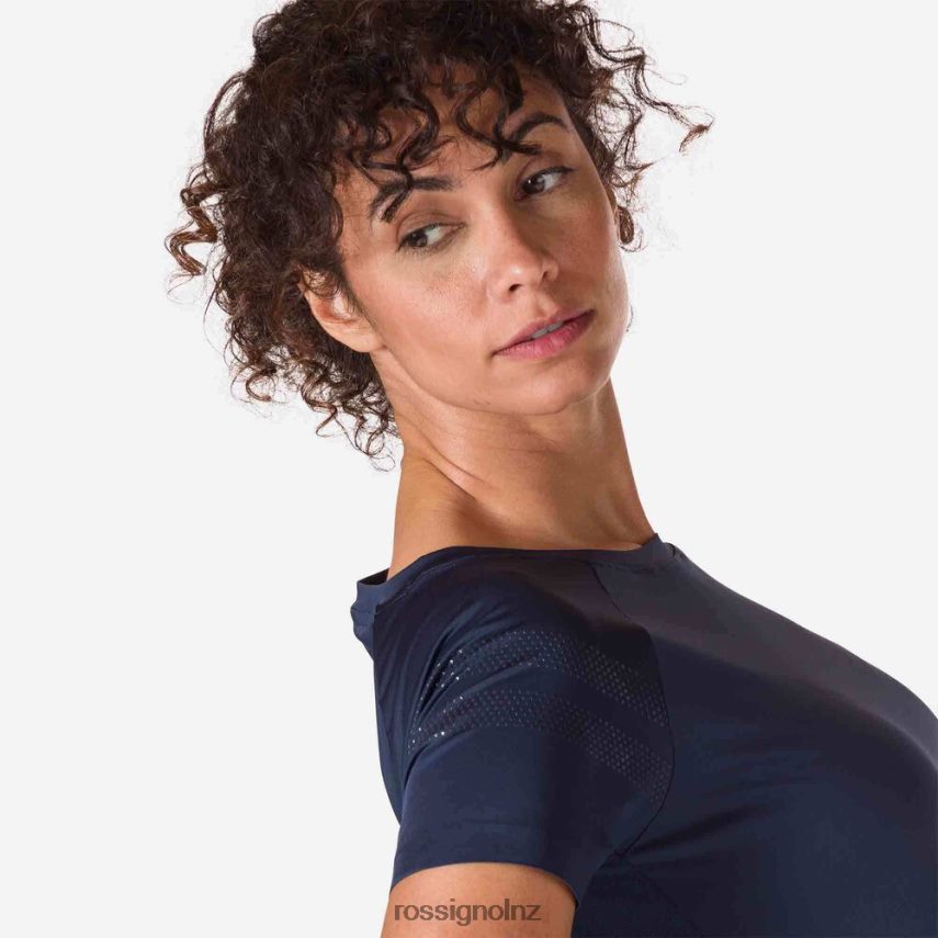 NZ Rossignol Women Tech Tee Darknavy F222Z2697 Tops