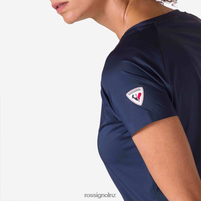 NZ Rossignol Women Tech Tee Darknavy F222Z2697 Tops